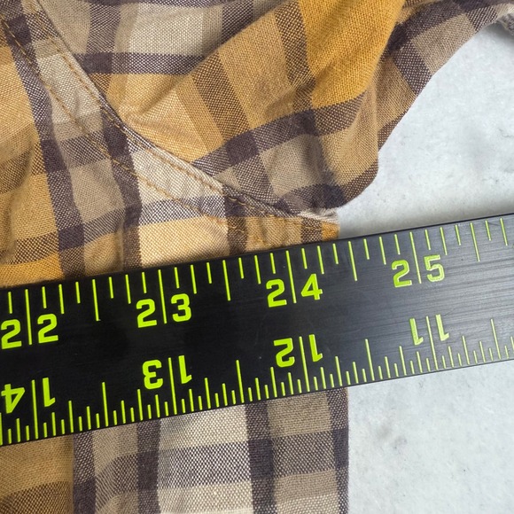 Timberland Mens Large Plaid Button Down Long Sleeve Shirt Casual Work Outdoors‎ - Picture 7 of 7